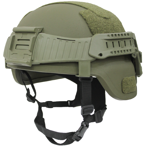 ULTRA-LIGHTWEIGHT COMPOSITE ARMY HELMET